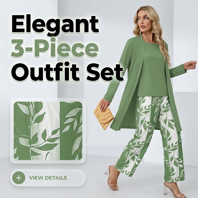 Ensemble Femme Imprimé Fleuri - Haut Manches Longues et Pantalon