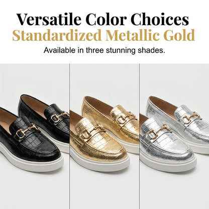 Chaussures femme confort à semelle épaisse et à enfiler