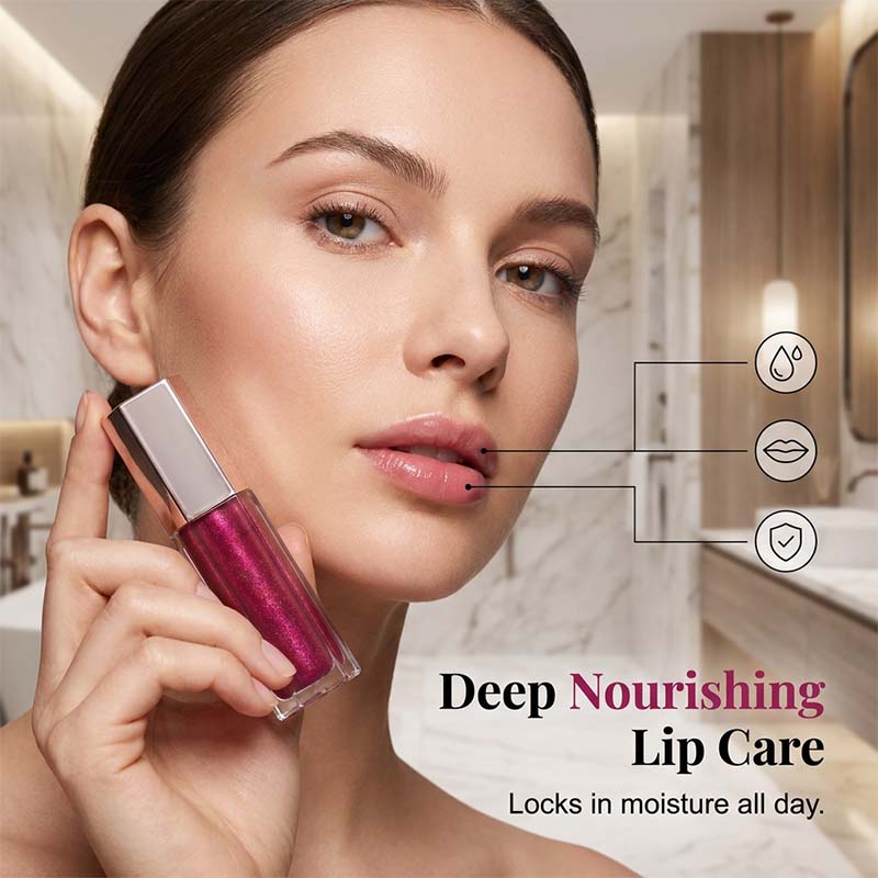 Gloss à Lèvres Hydratant Haute Brillance