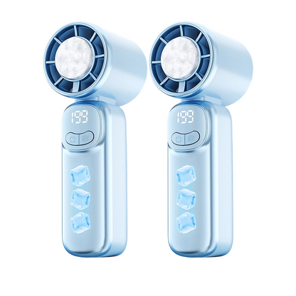 🌬️ PROMO -50% ! ✨ Mini Ventilateur Turbo Portable – Plaque Refroidissement, Affichage LED Vitesse, Moteur Sans Balais Silencieux, 130mm · 3 Coloris 🔥 Achetez 2 & Économisez