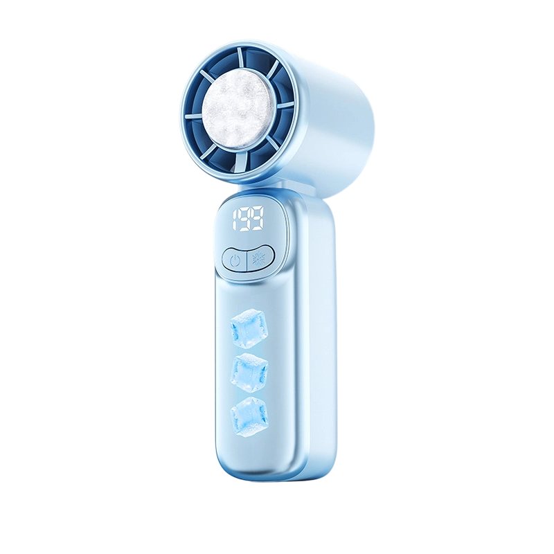 🌬️ PROMO -50% ! ✨ Mini Ventilateur Turbo Portable – Plaque Refroidissement, Affichage LED Vitesse, Moteur Sans Balais Silencieux, 130mm · 3 Coloris 🔥 Achetez 2 & Économisez