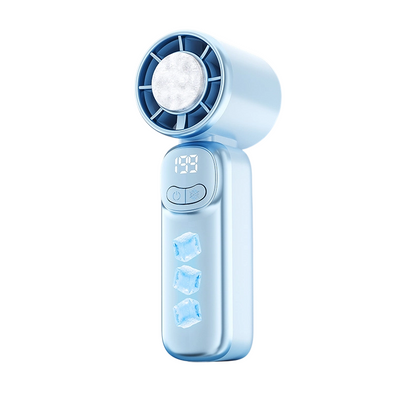 🌬️ PROMO -50% ! ✨ Mini Ventilateur Turbo Portable – Plaque Refroidissement, Affichage LED Vitesse, Moteur Sans Balais Silencieux, 130mm · 3 Coloris 🔥 Achetez 2 & Économisez