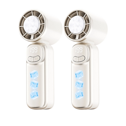 🌬️ PROMO -50% ! ✨ Mini Ventilateur Turbo Portable – Plaque Refroidissement, Affichage LED Vitesse, Moteur Sans Balais Silencieux, 130mm · 3 Coloris 🔥 Achetez 2 & Économisez