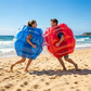 📢📢50 % DE RÉDUCTION !! ⏰Combinaison bumper ball gonflable pour enfants
