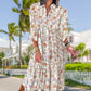 ⏳50 % de réduction pour une durée limitée⏰Robes décontractées amples à imprimé floral pour femme💐👗