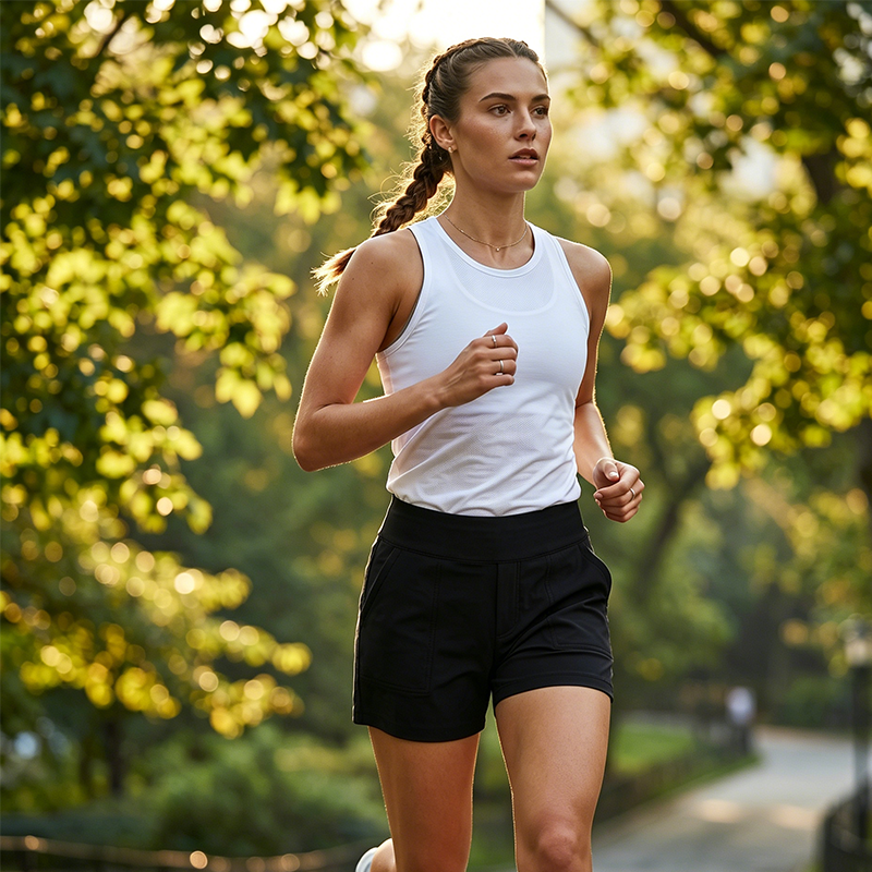 👖✨ PROMO FLASH 50% ! Short Femme Taille Haute Effet Ventre Plat – Tissu Extensible Quadri-Directionnel, Texture Ultra-Douce, Poches Fonctionnelles, Parfait pour Sport & Quotidien 🏃‍♀️