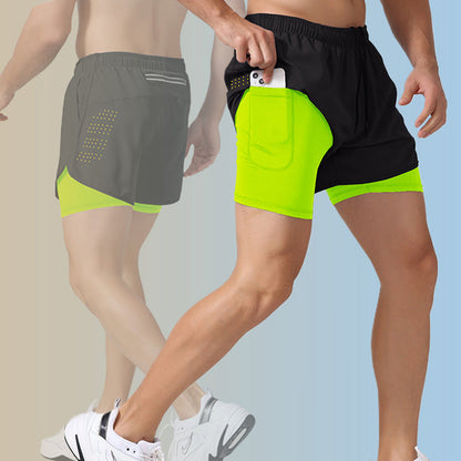 📢📢40 % DE RÉDUCTION !! ⏰Ensemble deux pièces pour homme : débardeur fin et sportif à séchage rapide et short ample