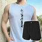 📢📢40 % DE RÉDUCTION !! ⏰Ensemble deux pièces pour homme : débardeur fin et sportif à séchage rapide et short ample