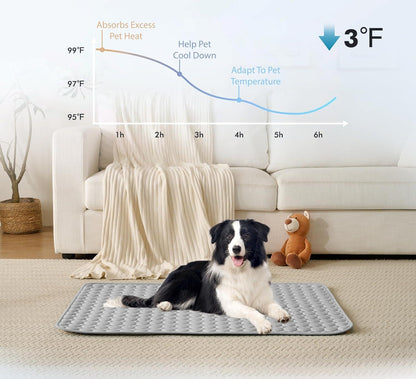 ❄️🐾Tapis rafraîchissant pour animaux (effet rafraîchissant 4 fois plus puissant)🐶 Un indispensable de l'été pour tous les propriétaires d'animaux