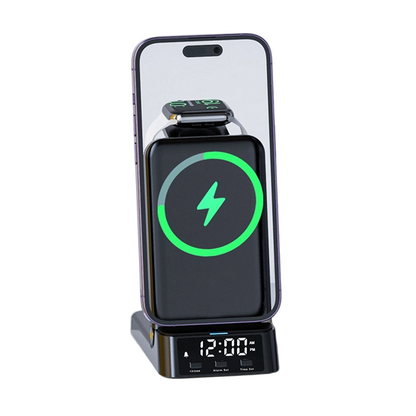 Support de chargeur sans fil rapide 4‑en‑1