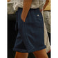 Women's Casual Drawstring Shorts with Lace Detail