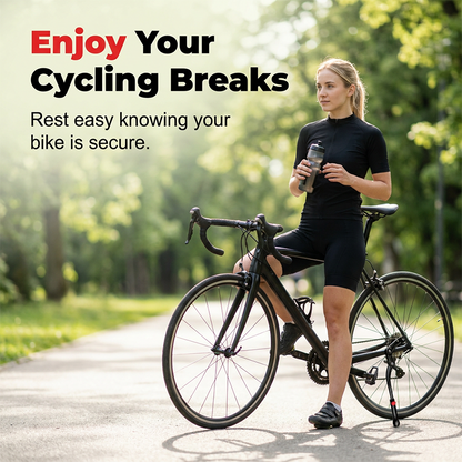 🚴‍♀️⚙️ PROMO FLASH 50% ! Béquille Latérale Réglable Universelle pour Vélo – Alliage Aluminium, Installation Facile, Protection Cadre, Compatible Roues 24"–29" ✨