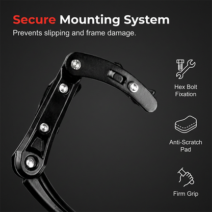 🚴‍♀️⚙️ PROMO FLASH 50% ! Béquille Latérale Réglable Universelle pour Vélo – Alliage Aluminium, Installation Facile, Protection Cadre, Compatible Roues 24"–29" ✨