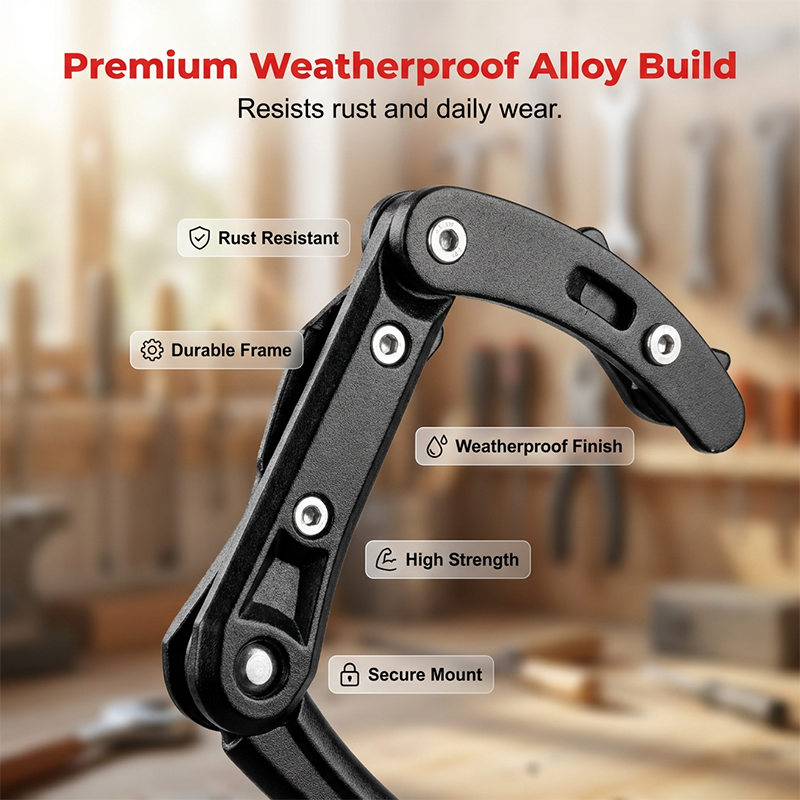 🚴‍♀️⚙️ PROMO FLASH 50% ! Béquille Latérale Réglable Universelle pour Vélo – Alliage Aluminium, Installation Facile, Protection Cadre, Compatible Roues 24"–29" ✨