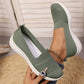 Chaussures de marche sans lacets en maille respirante pour femme