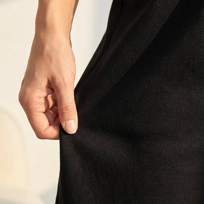 Pantalon de survêtement décontracté à jambes larges pour femme, avec cordon de serrage