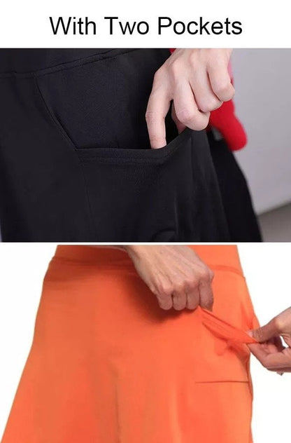 🌟50 % DE RÉDUCTION – 🎁Jupe-short de sport anti-frottements – Ultra-douce et confortable🔥