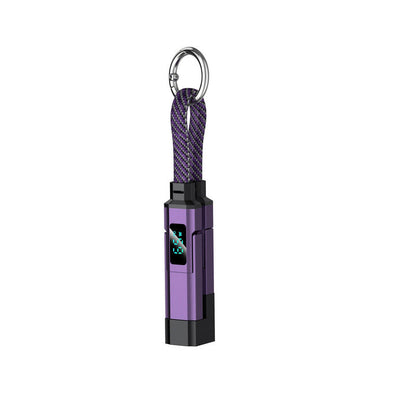 💥 Offre spéciale : Achetez 2, recevez 1 GRATUIT !🔌 Câble de charge 4 en 1 avec affichage numérique et anneau porte-clés – charge rapide, résistant aux nœuds et compact