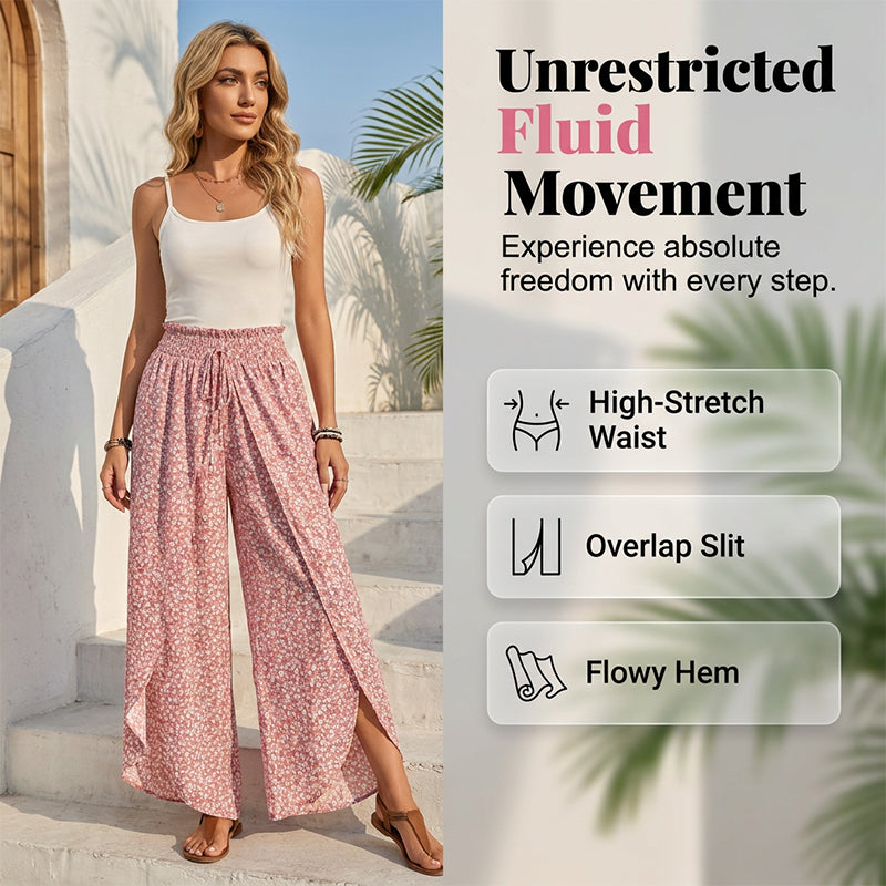 🏖️ De la plage au café – Ce pantalon large s'adapte à tous vos looks !