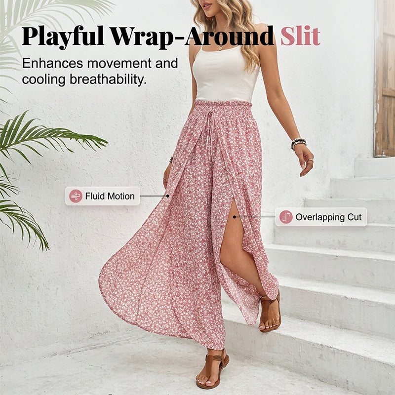 🏖️ De la plage au café – Ce pantalon large s'adapte à tous vos looks !