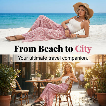 🏖️ De la plage au café – Ce pantalon large s'adapte à tous vos looks !
