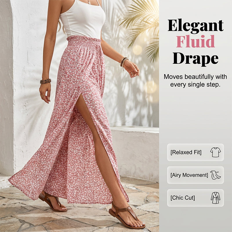 🏖️ De la plage au café – Ce pantalon large s'adapte à tous vos looks !
