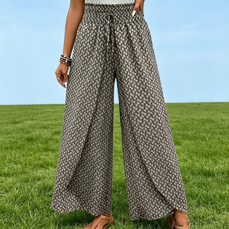 🏖️ De la plage au café – Ce pantalon large s'adapte à tous vos looks !