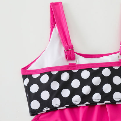 🏖️ Été chaud – 50 % de réduction 👙 Ensemble bikini deux pièces à pois pour femme