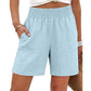 Short femme décontracté avec poches