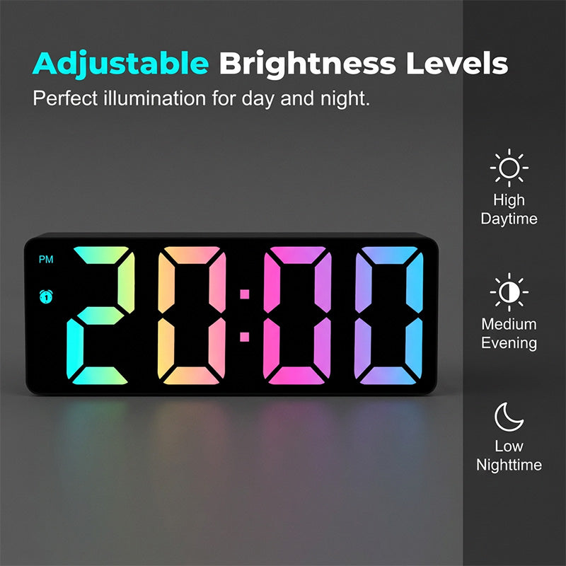 🎉 Dernier jour de promotion ! -50 % sur le réveil numérique LED avec surface miroir