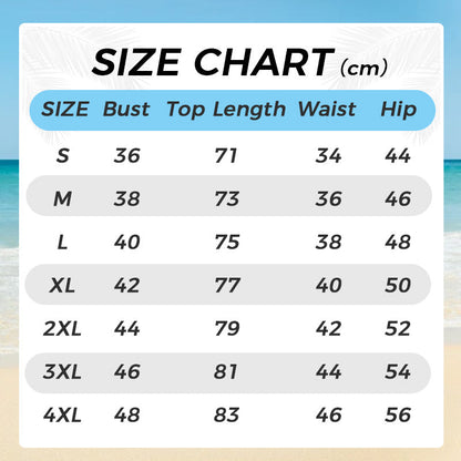 Maillot de Bain Grande Taille Femme | Ensemble 2 Pièces Arc-en-Ciel Dégradé