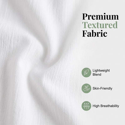 Pantalon décontracté à taille élastique pour femme