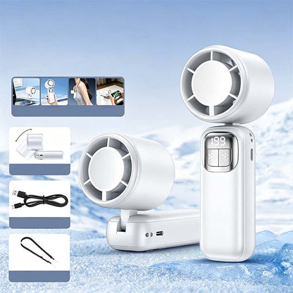 💯Ventilateur à Main à Refroidissement par Semi-conducteur