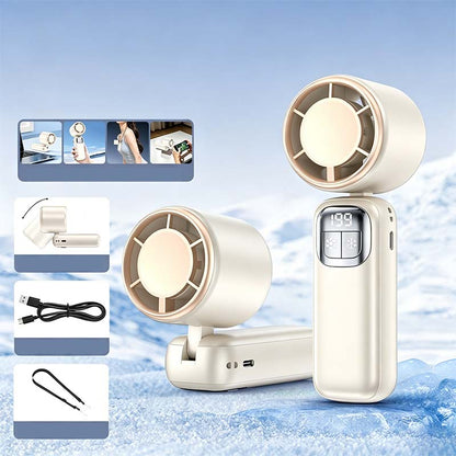 💯Ventilateur à Main à Refroidissement par Semi-conducteur