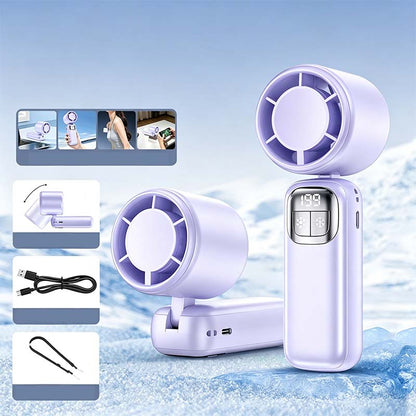 💯Ventilateur à Main à Refroidissement par Semi-conducteur