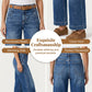 Jean Femme Taille Haute Coupe Droite