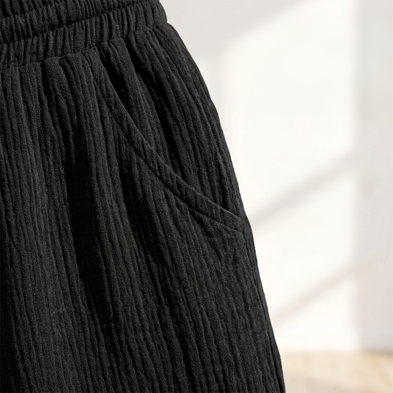 ✨ Short à taille élastique pour femme, respirant et facile à assortir