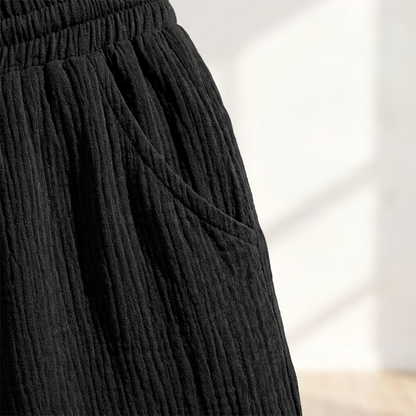 ✨ Short à taille élastique pour femme, respirant et facile à assortir