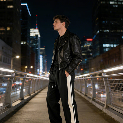 🏃PROMO LIMITÉE 50%👖Pantalon de Jogging Homme Coupe Loose – Tissu Mélangé Respirant, Taille à Cordon, Style Décontracté & Polyvalent, 5 Couleurs🌿
