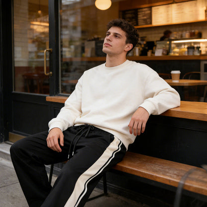 🏃PROMO LIMITÉE 50%👖Pantalon de Jogging Homme Coupe Loose – Tissu Mélangé Respirant, Taille à Cordon, Style Décontracté & Polyvalent, 5 Couleurs🌿