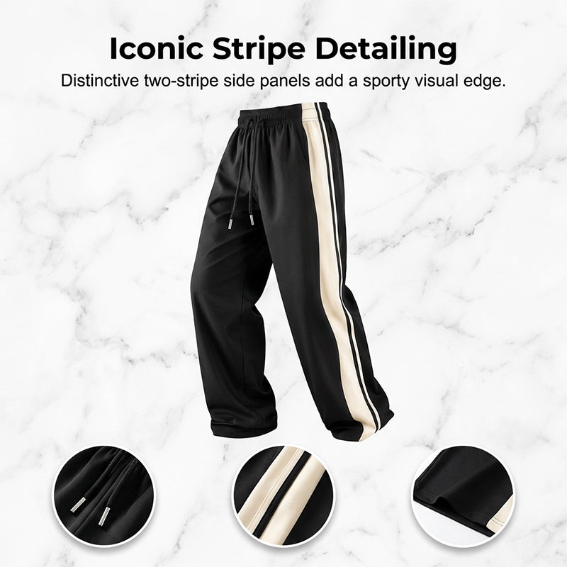 🏃PROMO LIMITÉE 50%👖Pantalon de Jogging Homme Coupe Loose – Tissu Mélangé Respirant, Taille à Cordon, Style Décontracté & Polyvalent, 5 Couleurs🌿