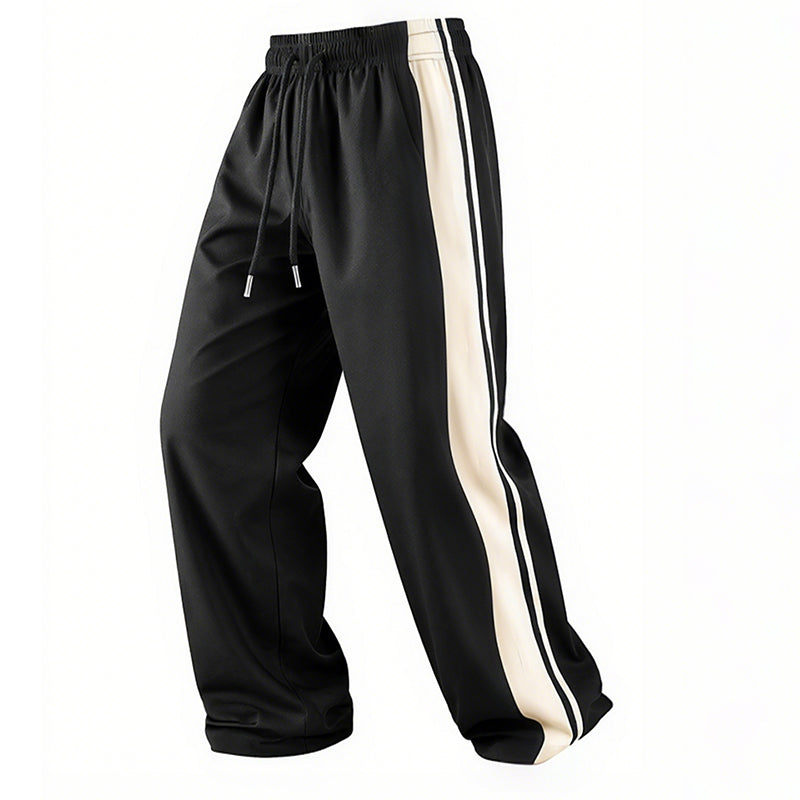 🏃PROMO LIMITÉE 50%👖Pantalon de Jogging Homme Coupe Loose – Tissu Mélangé Respirant, Taille à Cordon, Style Décontracté & Polyvalent, 5 Couleurs🌿