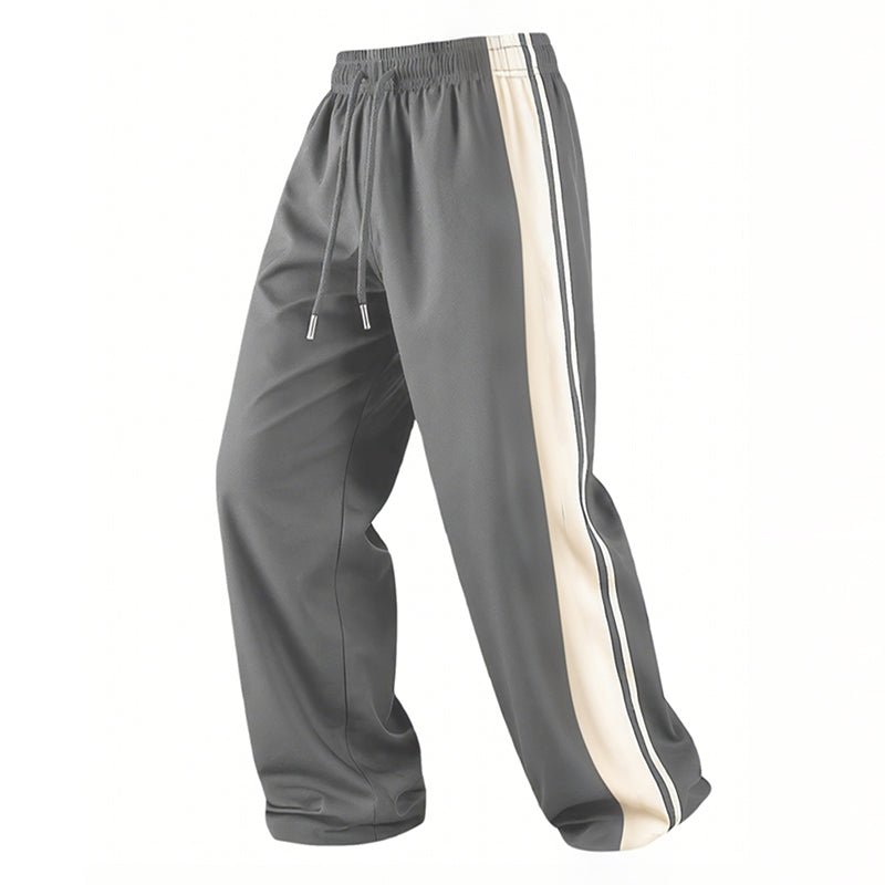 🏃PROMO LIMITÉE 50%👖Pantalon de Jogging Homme Coupe Loose – Tissu Mélangé Respirant, Taille à Cordon, Style Décontracté & Polyvalent, 5 Couleurs🌿