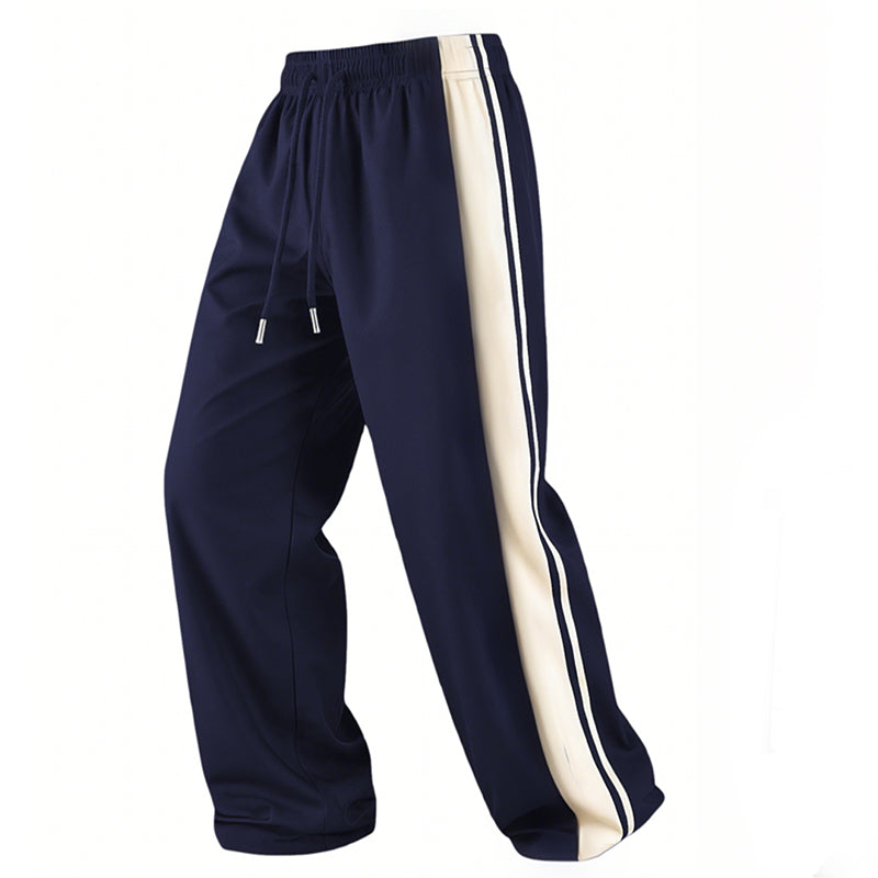 🏃PROMO LIMITÉE 50%👖Pantalon de Jogging Homme Coupe Loose – Tissu Mélangé Respirant, Taille à Cordon, Style Décontracté & Polyvalent, 5 Couleurs🌿