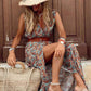 Robe sans manches LUNE Holiday Leisure à imprimé cachemire
