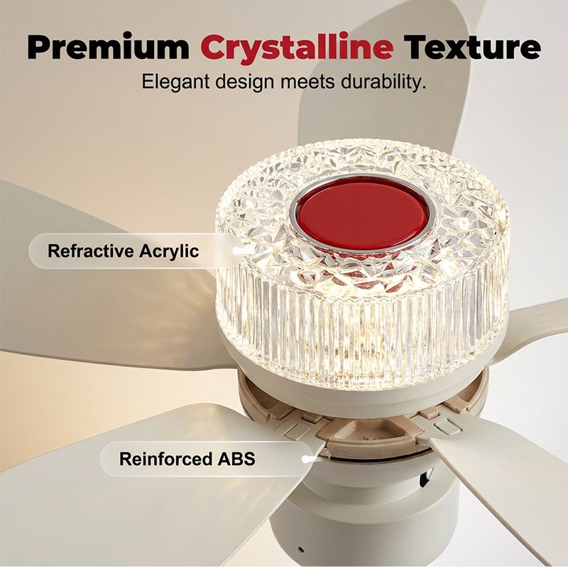 🌀 50% DE RÉDUCTION ⏰ Ventilateur de plafond 3-en-1 avec lumière & enceinte Bluetooth – Fraîcheur, lumière douce & musique – confort toute la journée pour salon ou chambre 🛋️