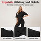 Ensemble femme composé d'un haut à manches courtes et d'un pantalon long