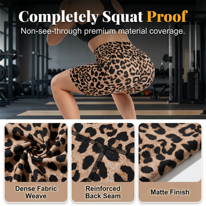 💥💫Dernier jour de l'offre spéciale en magasin !🐆Short de yoga taille haute pour femme avec poches