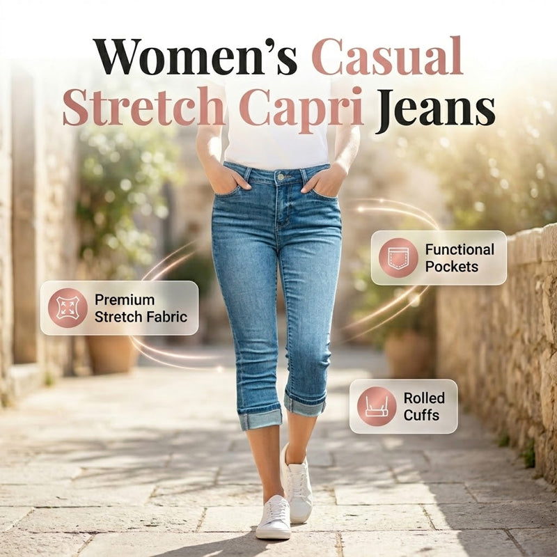 🌟 Aussi confortable qu'un legging – aussi stylé qu'un jean ! Votre nouveau pantalon préféré pour l'été