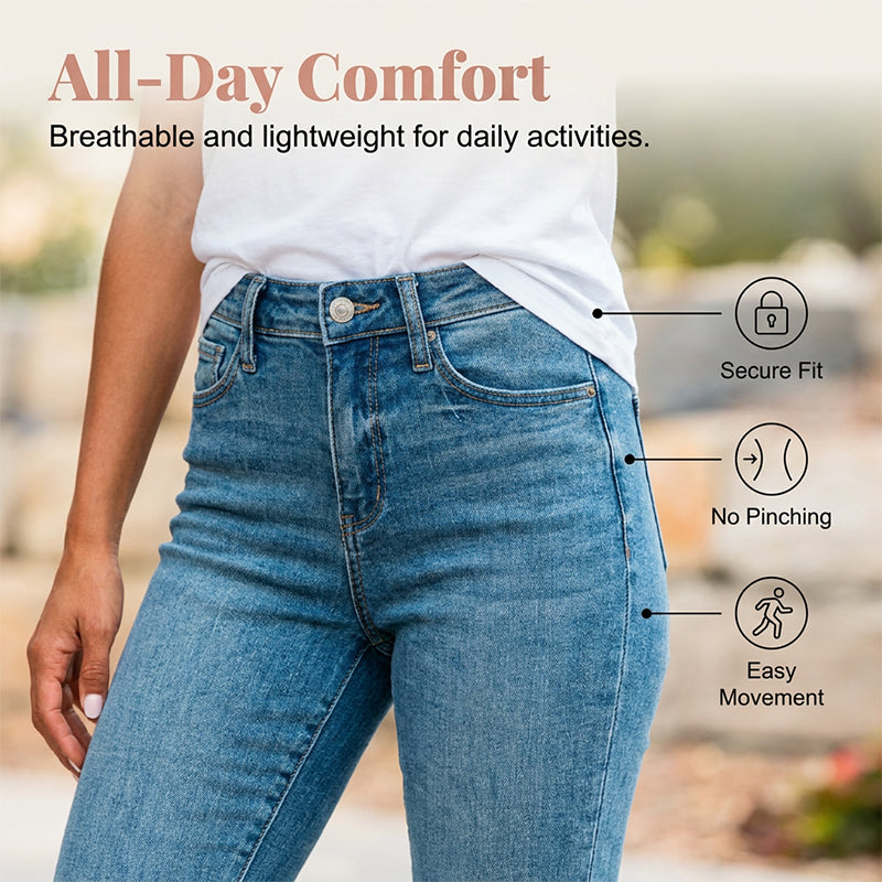 🌟 Aussi confortable qu'un legging – aussi stylé qu'un jean ! Votre nouveau pantalon préféré pour l'été